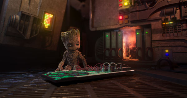 i am groot, computer animated, comedy, science fiction, shorts, review, marvel studios, disney plus