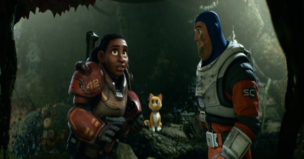 lightyear, computer animated, science fiction, action, adventure, digital, review, pixar animation, walt disney studios