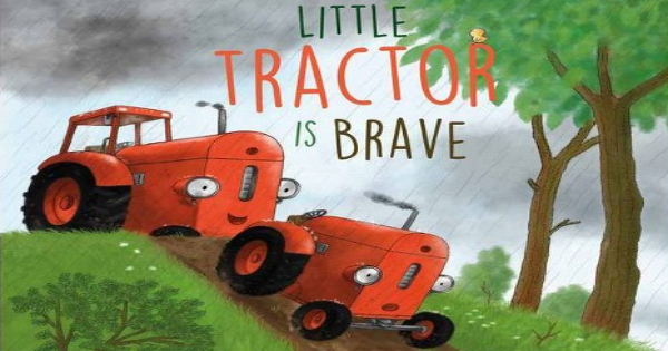 little tractor is brave, children's fiction, Natalie Quintart, net galley, review, clavis publishing