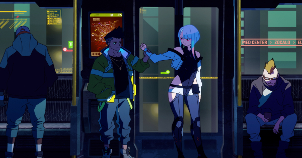 edgrunners, cyberpunk, tv show, animated, action, drama, review, netflix