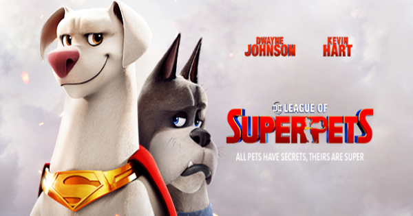 dc league of super pets, computer animated, superhero, comedy, blu-ray, review, warner bros pictures