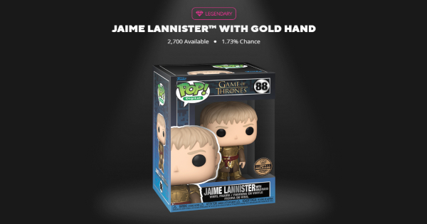 game of thrones, jamie lannister, legendary, tv show, hbo, press release, droppp, funko