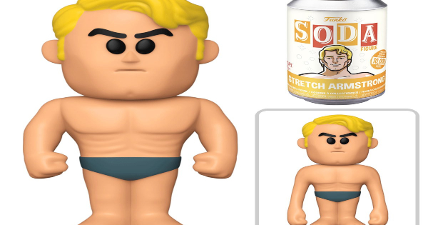 vinyl soda, stretch armstrong, toy, press release, entertainment earth, funko