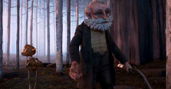 pinocchio, stop motion, animated, musical, fantasy, guillermo del toro, review, netflix