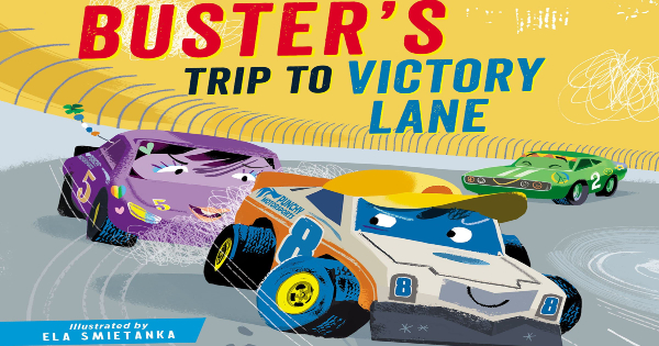 buster's trip to victory lane, children's fiction, Dale Earnhardt Jr., Net Galley, Review, Thomas Nelson Children's