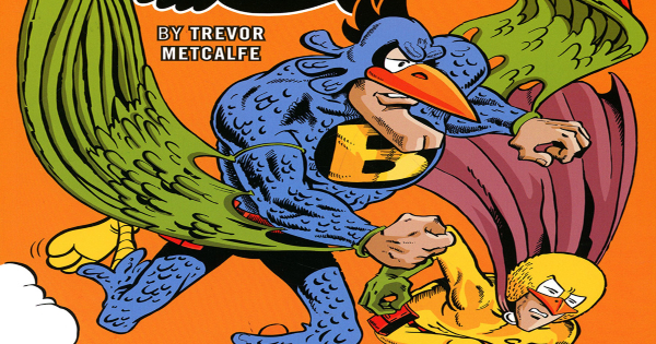 birdman and chicken, comic, graphic novel, trevor metcalfe, net galley, review, rebellion publishing