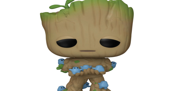 i am groot, funko pop, marvel, shorts, groot with grunds, funko fair, 2023, press release, entertainment earth, funko