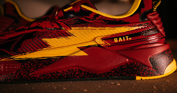 puma, the flash, bait, shoe, press release, dc, warner bros discovery