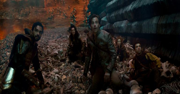 honor among thieves, dungeons and dragons, fantasy, comedy, chris pine, hugh grant, michelle rodriguez, blu-ray, review, paramount pictures