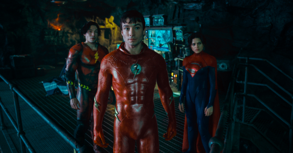 the flash, superhero, dc, ezra miller, michael keaton, review, dc studios, warner bros pictures