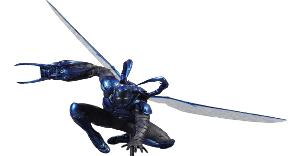 blue beetle, superhero, dc, statue, mcfarlane, press release, warner bros discovery consumer products