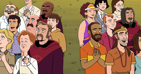 comet day, praise petey, tv show, animated, adult, comedy, season 1, review, freeform