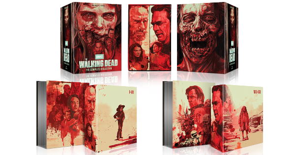 the walking dead complete collection, tv show, horror, drama, blu-ray, press release, amc, lionsgate