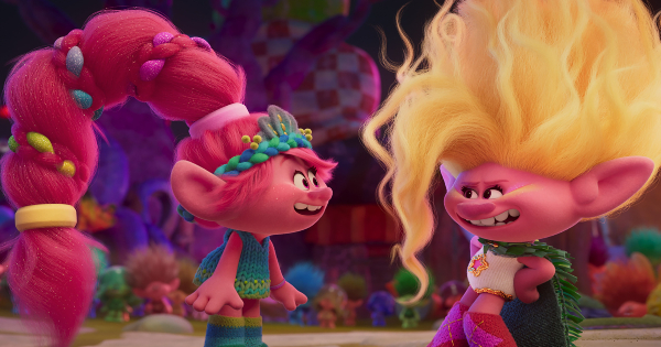 trolls band together, animated, musical, comedy, sequel, blu-ray, review, dreamworks animation, universal pictures home entertainment