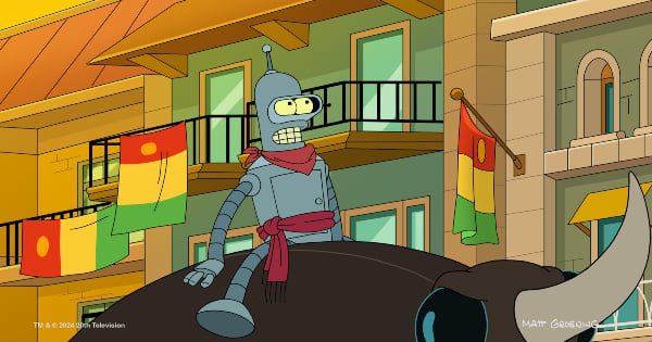 beauty and the bug, futurama, tv show, animated, comedy, drama, science fiction, season 12, review, hulu