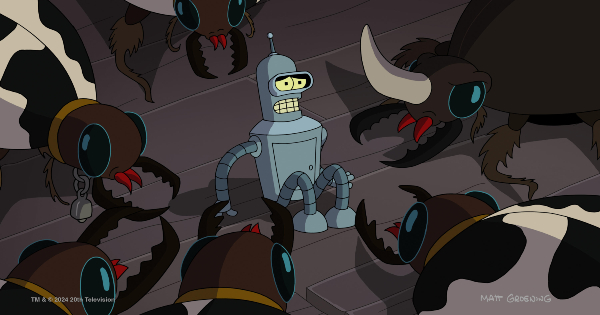 beauty and the bug, futurama, tv show, animated, comedy, drama, science fiction, season 12, review, hulu