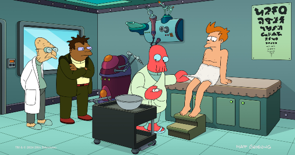 the temp, futurama, tv show, animated, comedy, drama, science fiction, season 12, review, hulu