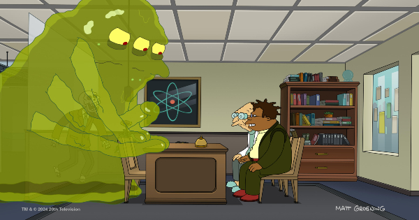 the temp, futurama, tv show, animated, comedy, drama, science fiction, season 12, review, hulu