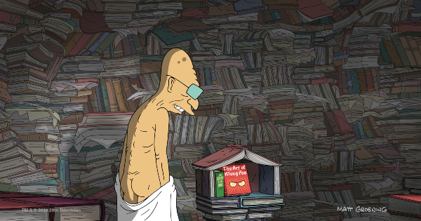 the temp, futurama, tv show, animated, comedy, drama, science fiction, season 12, review, hulu