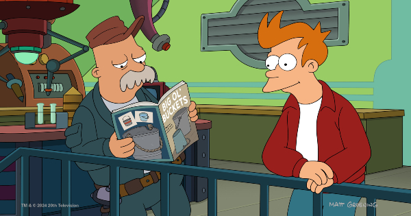the temp, futurama, tv show, animated, comedy, drama, science fiction, season 12, review, hulu