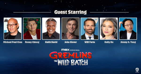 the wild batch, gremlins, tv show, animated, fantasy, horror, adventure, comedy, season 2, sdcc, 2024, press release, max