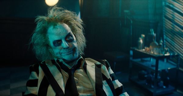beetlejuice beetlejuice, sequel, comedy, horror, fantasy, michael keaton, winona ryder, jenna ortega, tim burton, blu-ray, review, warner bros home entertainment
