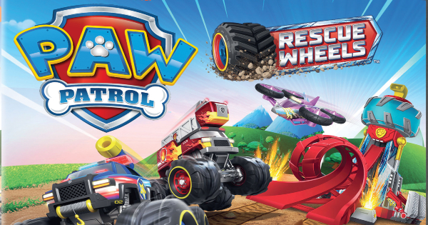 rescue wheels, paw patrol, tv show, animated, action, adventure, comedy, dvd, review, nickelodeon, paramount home entertainment