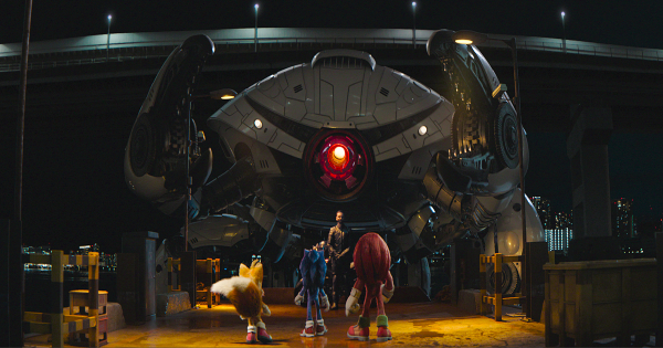 sonic 3, sequel, action, adventure, comedy, idris elba, jim carrey, keanu reeves, review, paramount pictures