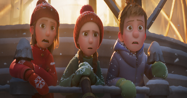 that christmas, animated, fantasy, comedy, adaptation, brian cox, bill nighy, review, netflix