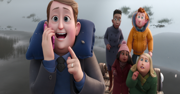 that christmas, animated, fantasy, comedy, adaptation, brian cox, bill nighy, review, netflix
