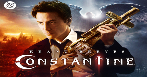 constantine, superhero, horror, keanu reeves, tilda swinton, Shia LaBeouf, Rachel Weisz, 4k ultra hd, review, warner bros discovery home entertainment