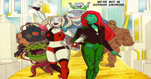 frankette, harley quinn, tv show, animated, adult, comedy, season 5, review, dc studios, max
