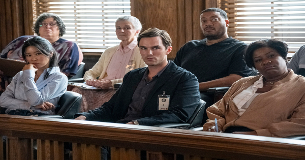 juror #2, thriller, Nicholas Hoult, toni collette, kiefer sutherland, j.k. simmons, blu-ray, review, warner bros home entertainment