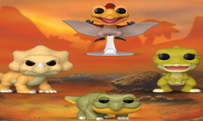 the land before time, funko pop, animated, adventure, littlefoot, sharptooth, petrie, ducky, press release, entertainment earth, funko