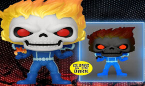 ghost rider, funko pop, marvel, strange tales, exclusive, glow in the dark, press release, entertainment earth, funko