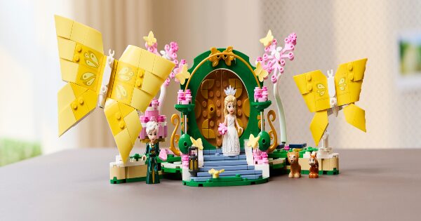 glinda's wedding day, wicked, kit, musical, fantasy, sdcc, sdcc 2025, press release, lego