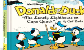 the lonely lighthouse on cape quack, donald duck, walt disney, comic, graphic novel, review, carl banks, fantagraphics