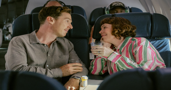 the roses, satirical, comedy, benedict cumberbatch, olivia colman, andy samberg, kate mckinnon, digital, review, searchlight pictures