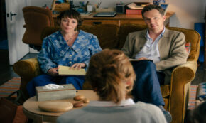 the roses, satirical, comedy, benedict cumberbatch, olivia colman, andy samberg, kate mckinnon, digital, review, searchlight pictures