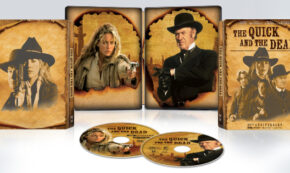 the quick and the dead, western, gene hackman, sharon stone, leonardo dicaprio, 4k ultra hd, press release, sony pictures home entertainment