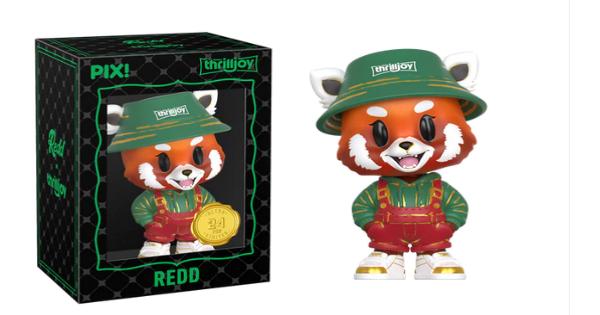 mascots, redd, holiday, 2025, ultra chase, press release, thrilljoy pix!, thrilljoy, thrilljoy collectibles