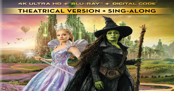 wicked for good, musical, fantasy, sequel, cynthia erivo, ariana grande, jonathan bailey, michelle yeoh, jeff goldblum, digital, press release, universal pictures home entertainment