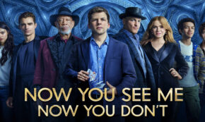 now you see me, now you don't, sequel, action, drama, suspense, heist, jesse eisenberg, isla fisher, morgan freeman, justice smith, woody harrelson, dave franco, 4k ultra hd, press release, lionsgate