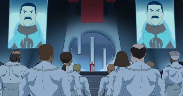you look horrible, invincible, tv show, animated, adult, action, adventure, superhero, drama, comedy, fantasy, season 4, review, amazon prime video
