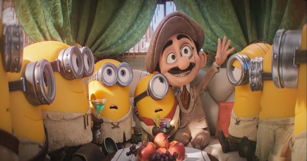 minions and monsters, animated, sequel, comedy, trey parker, jeff bridges, review, illumination, universal pictures