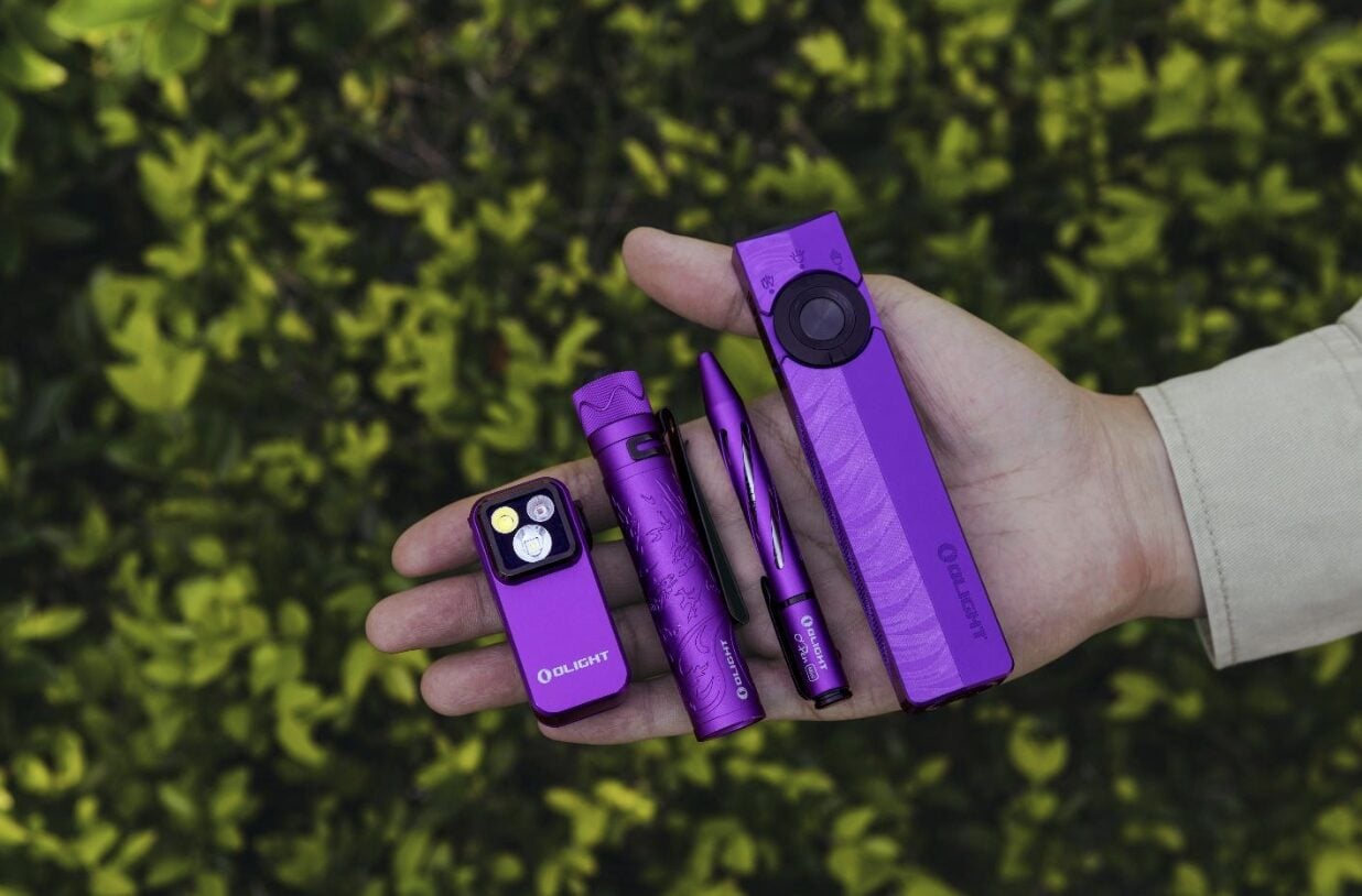 Olight Introduces Two New ArkPro Editions for the Two Sides of Summer: Nebula Violet and Stars & Stripes