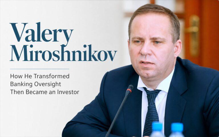 Valery Miroshnikov spent decades shaping bank protection systems, then shifted to investing in 2019