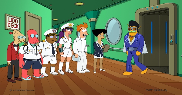oceans three, futurama, tv show, animated, comedy, drama, matt groening, season 14, review, hulu