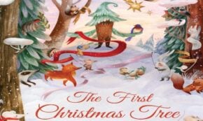 the first christmas tree, children's fiction, helen haidle, net galley, review, marble press
