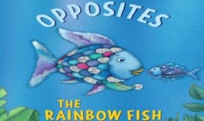 opposites, the rainbow fish, children's fiction, Marcus Pfister, net galley, review, north south books